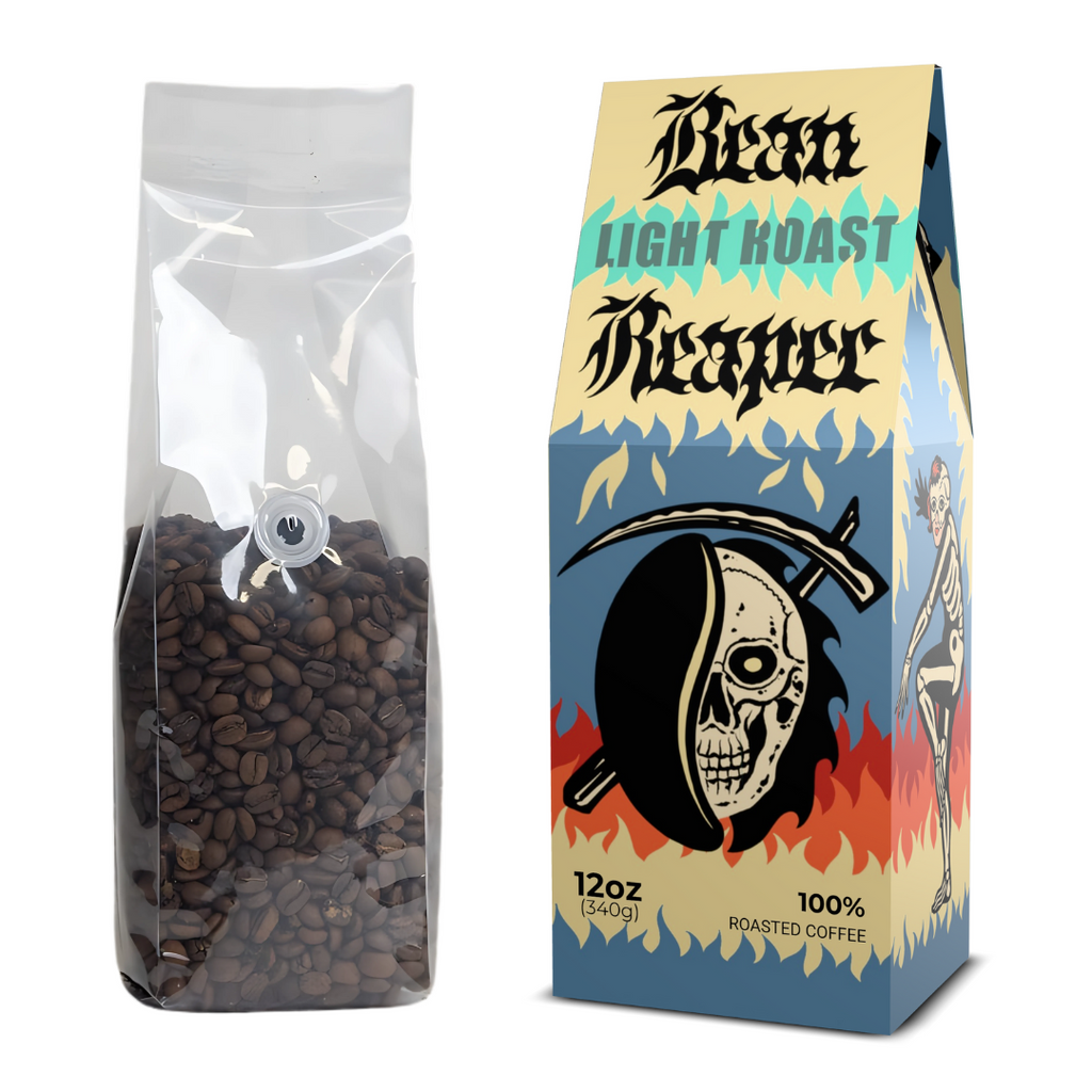 SOUL SHREDDER - LIGH ROAST COFFEE BEANS 12 OZ – BEAN REAPER