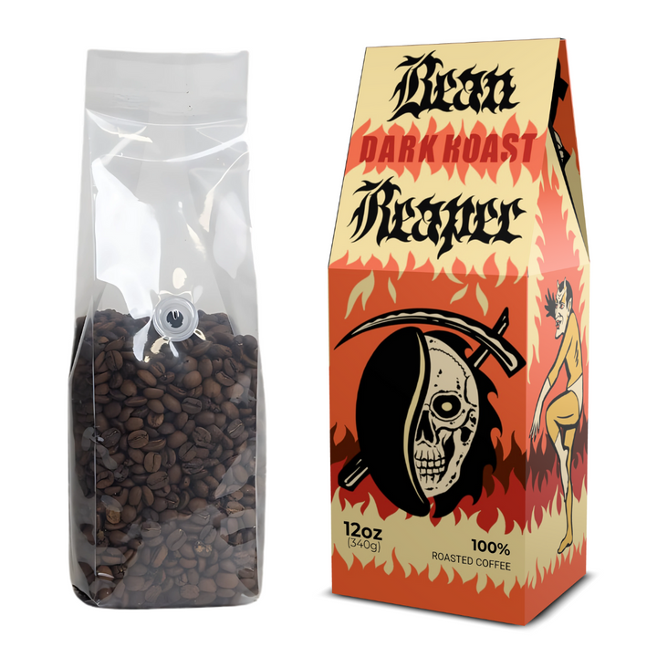 ASHES & BONES - DARK ROAST COFFEE BEANS 12 OZ