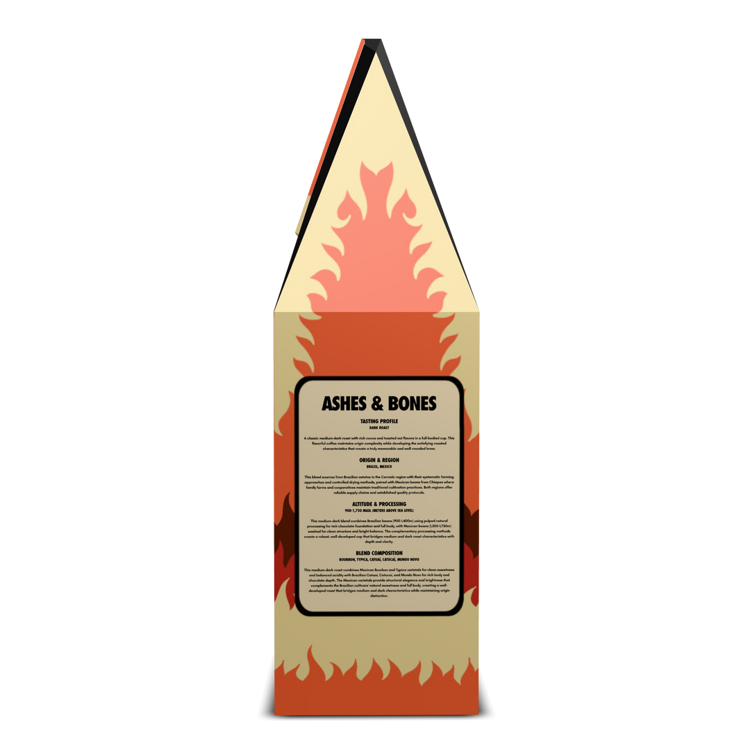 ASHES & BONES - DARK ROAST COFFEE 12 OZ