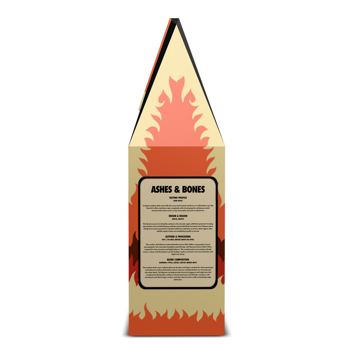 ASHES & BONES - DARK ROAST COFFEE 12 OZ